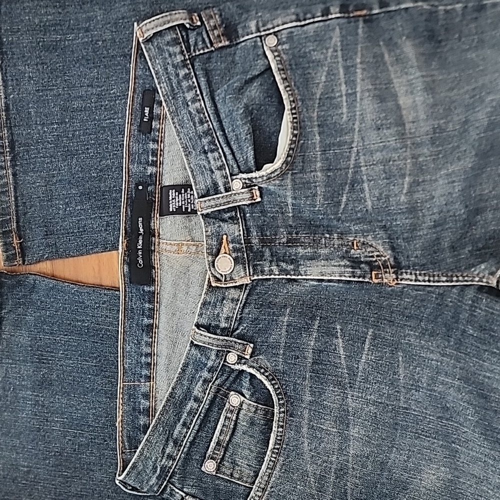 Vintage Calvin Klein Women's Flare Jeans